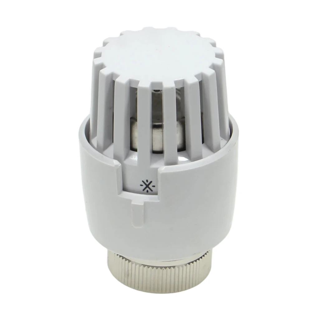 For Water Floor Heating Radiator Thermostat Head with M30x1.5 Threaded Connection for Manifold Systems and Adjustable Settings
