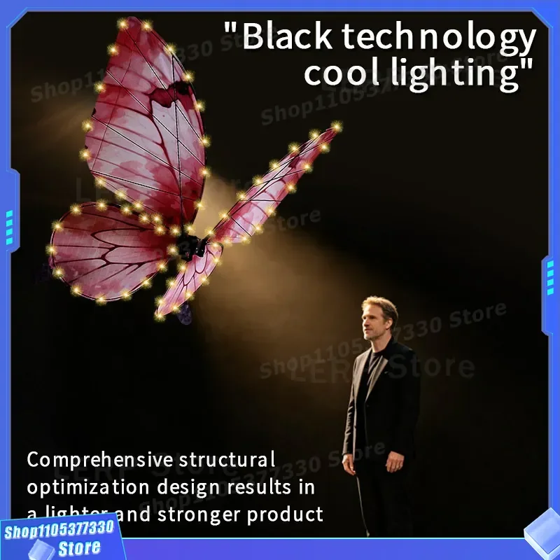 Remote Control Bionic Butterfly Toy Realistic Flapping Wings Simulation Insect for Wedding Party Performance Gift Kids