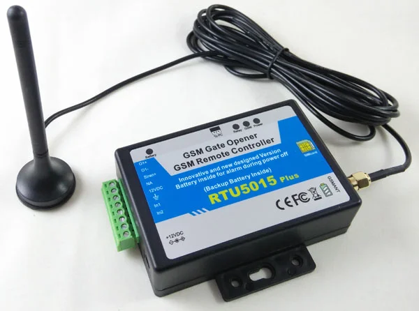 RTU5015 Plus Gsm gate opener,Rechageable backup battery inside