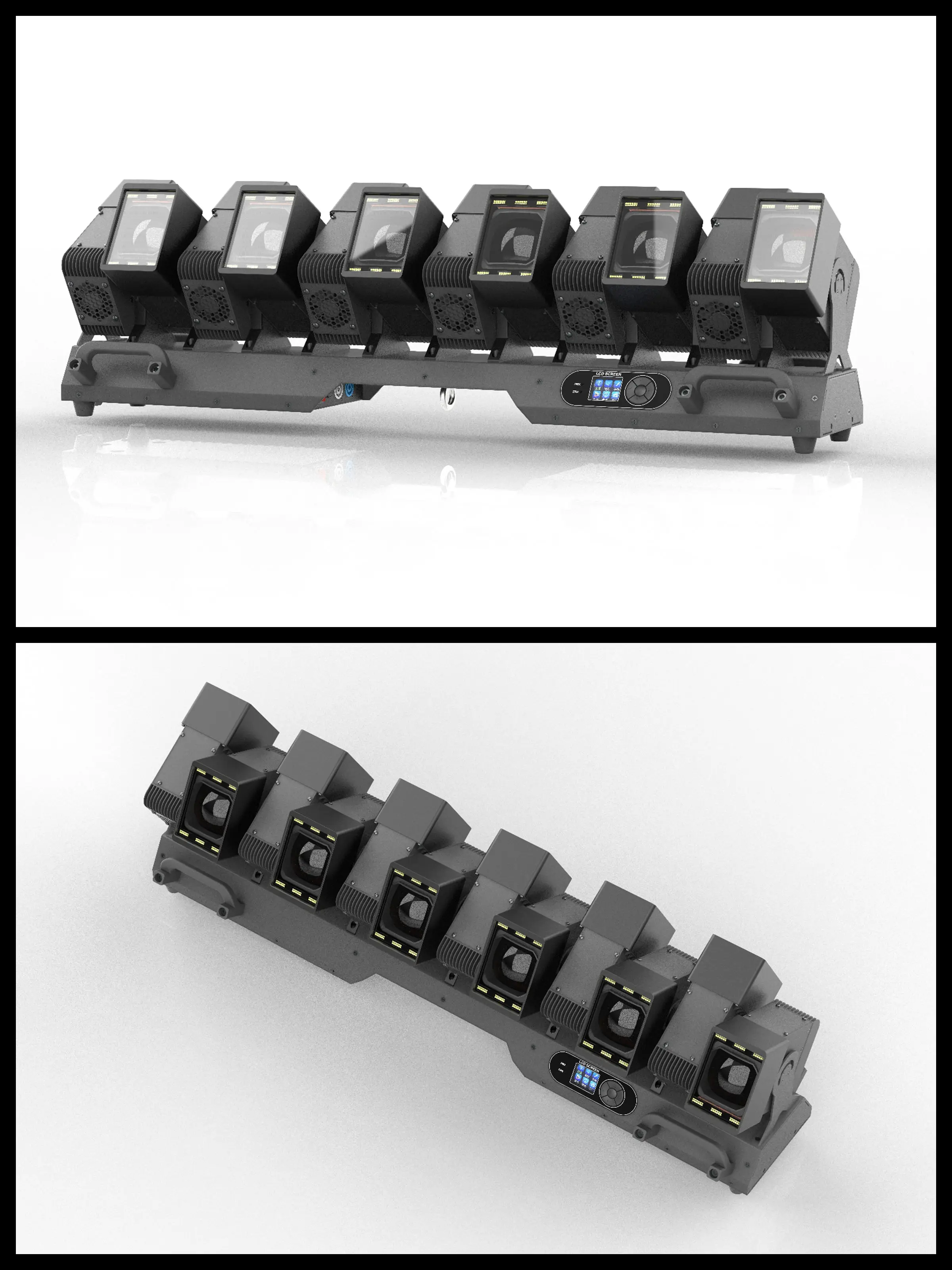 YUER 12x60W LED Moving Head Light Beam Wash Pixel Control DMX512 RDM Strobe Dimming for Stage Club DJ Bar Concert Show