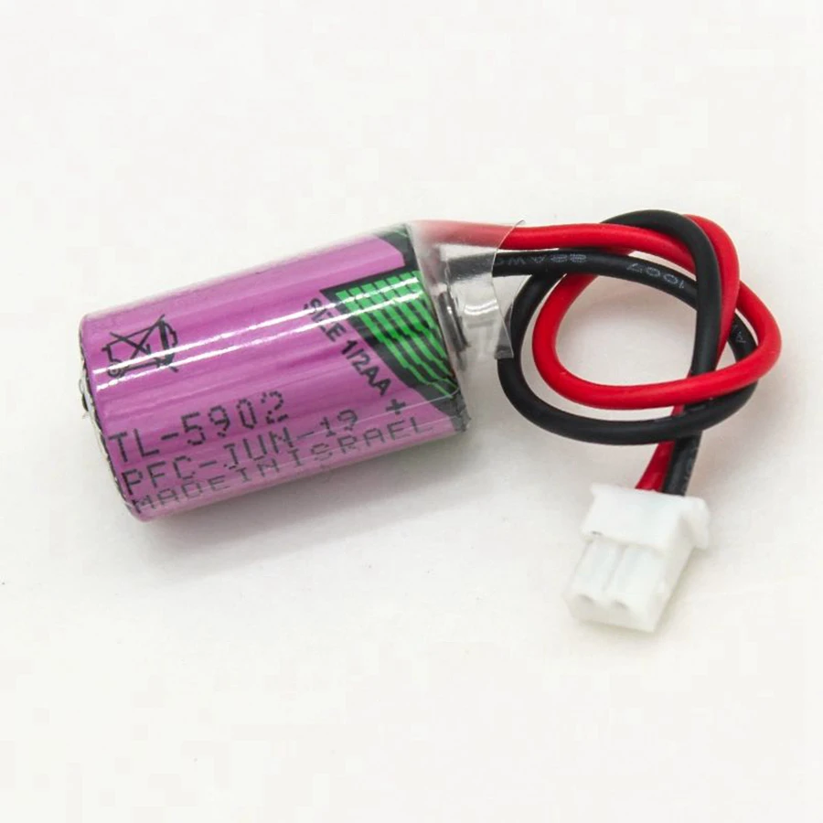 2pcs/lot TL-5902 3.6V 1/2AA TSXPLP01 PLC Non-rechargeable Lithium Battery