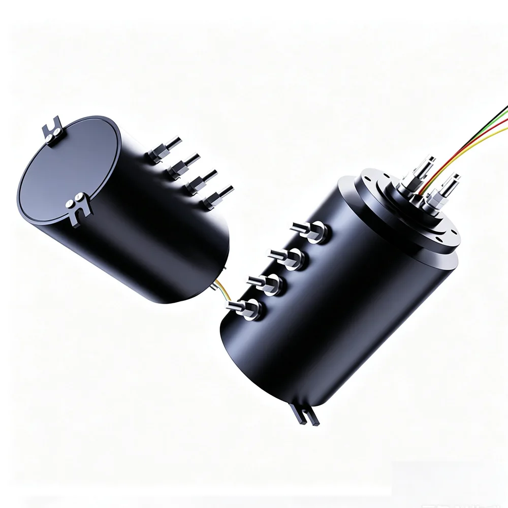 Super current special power slip ring 360 degree rotary joint C5158 series brush collector ring