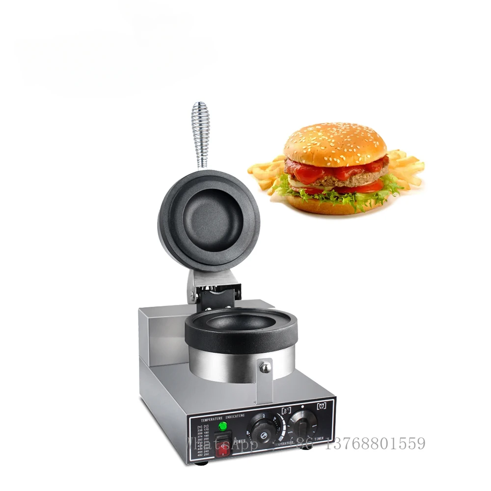 UFO Burger Machine Ice Cream Hamburg Maker Commercial 110V 220V Gelato Panini Press Machine