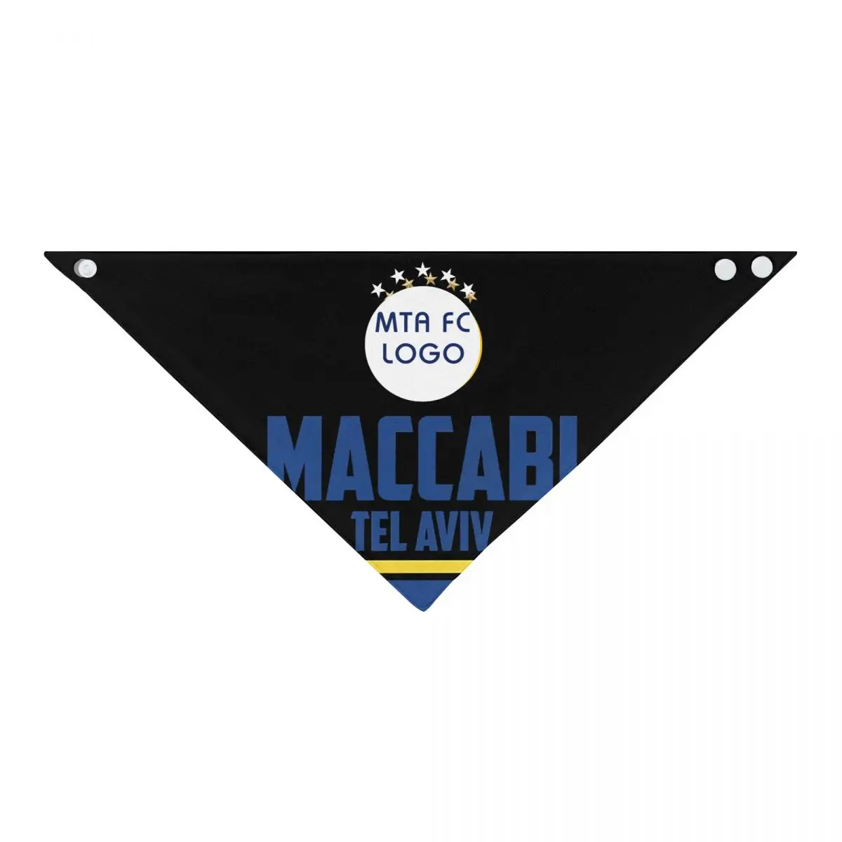 Maccabi Tel Aviv Baby Bib Triangle Double Layer Cotton Bandana Boy Girl Baby Burp Cloth Baby Bib