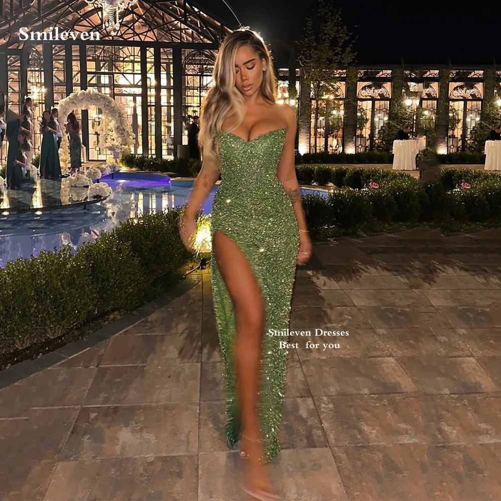 

Smileven Luxury Mermaid Prom Dress Sweetheart Drill Party Gowns Noval Formal Occassion Dress Customized 2026