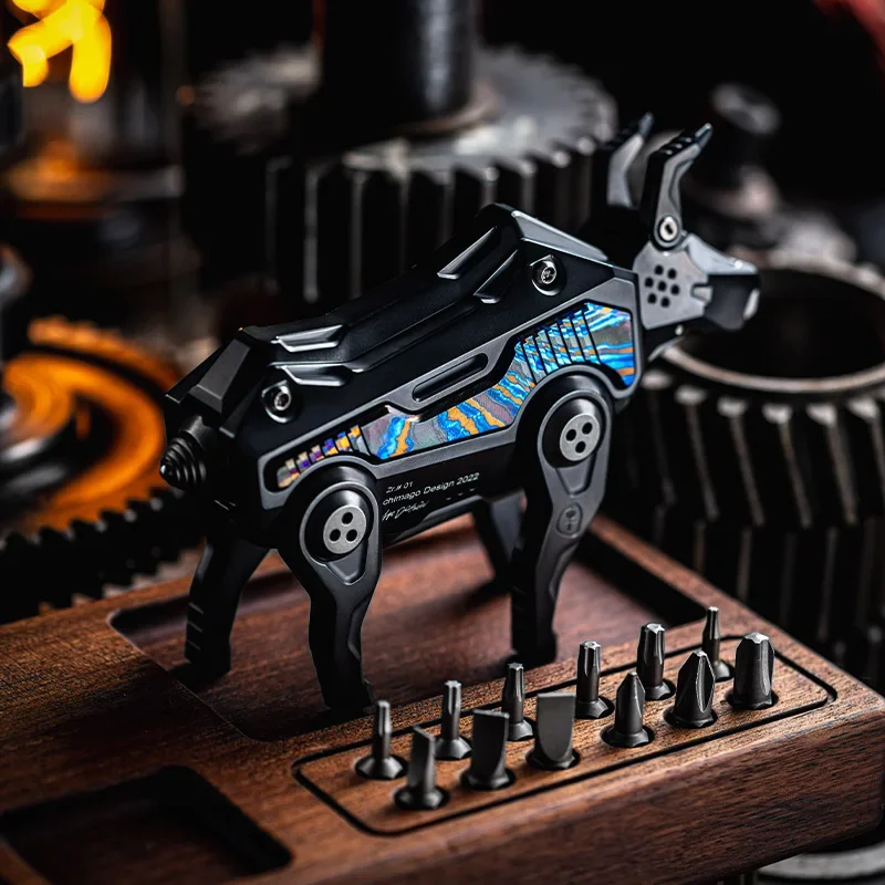 Mechanische veeflesopener Sloopbar Bit Multifunctioneel gereedschap Draagbaar EDC-cadeau