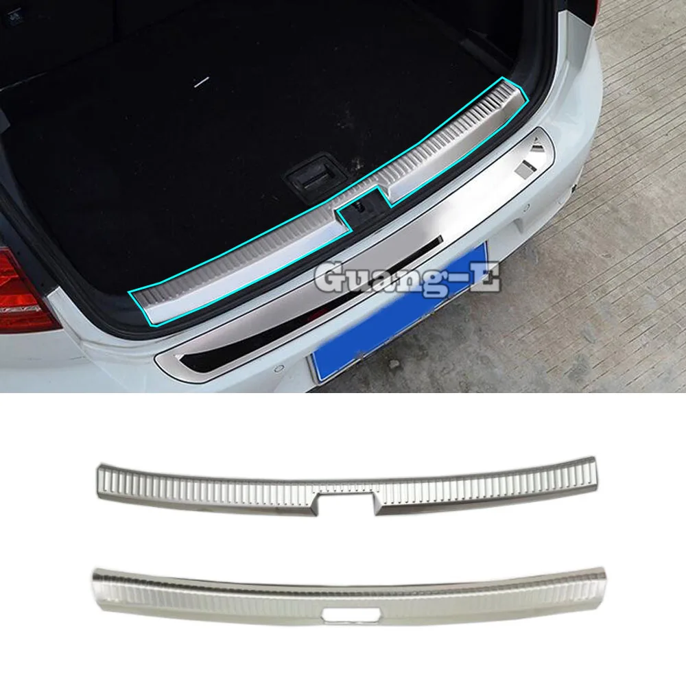 

Car Trunk Inner Guard Panel Covers for VW Volkswagen Golf7 Golf 7 2014 2015 2016 2017 2018 2019 Rear Bumper Trim Accessories