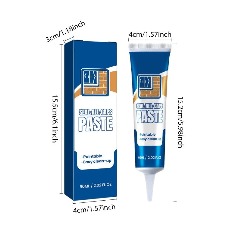 لاصق لإصلاح باب النافذة، لاصق مانع التسرب لإطار نافذة الباب متعدد الأغراض