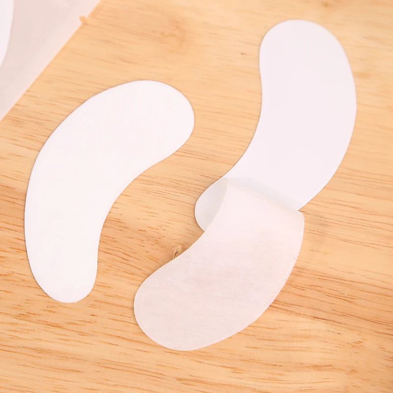 50 pares de almohadillas de hidrogel para extensión de pestañas, parche de Gel para injerto de pestañas postizas, pegatinas para debajo de los ojos, puntas, herramientas de maquillaje para mujeres