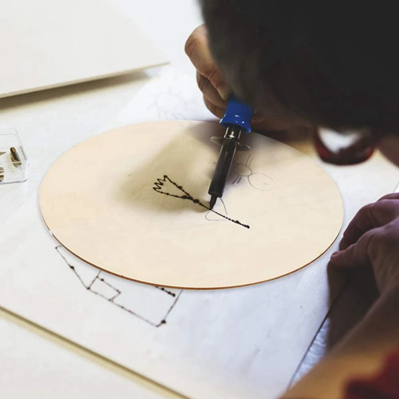 10 Uds. De piezas de madera Natural, discos redondos de madera sin terminar para centros de mesa artesanales, adornos navideños DIY