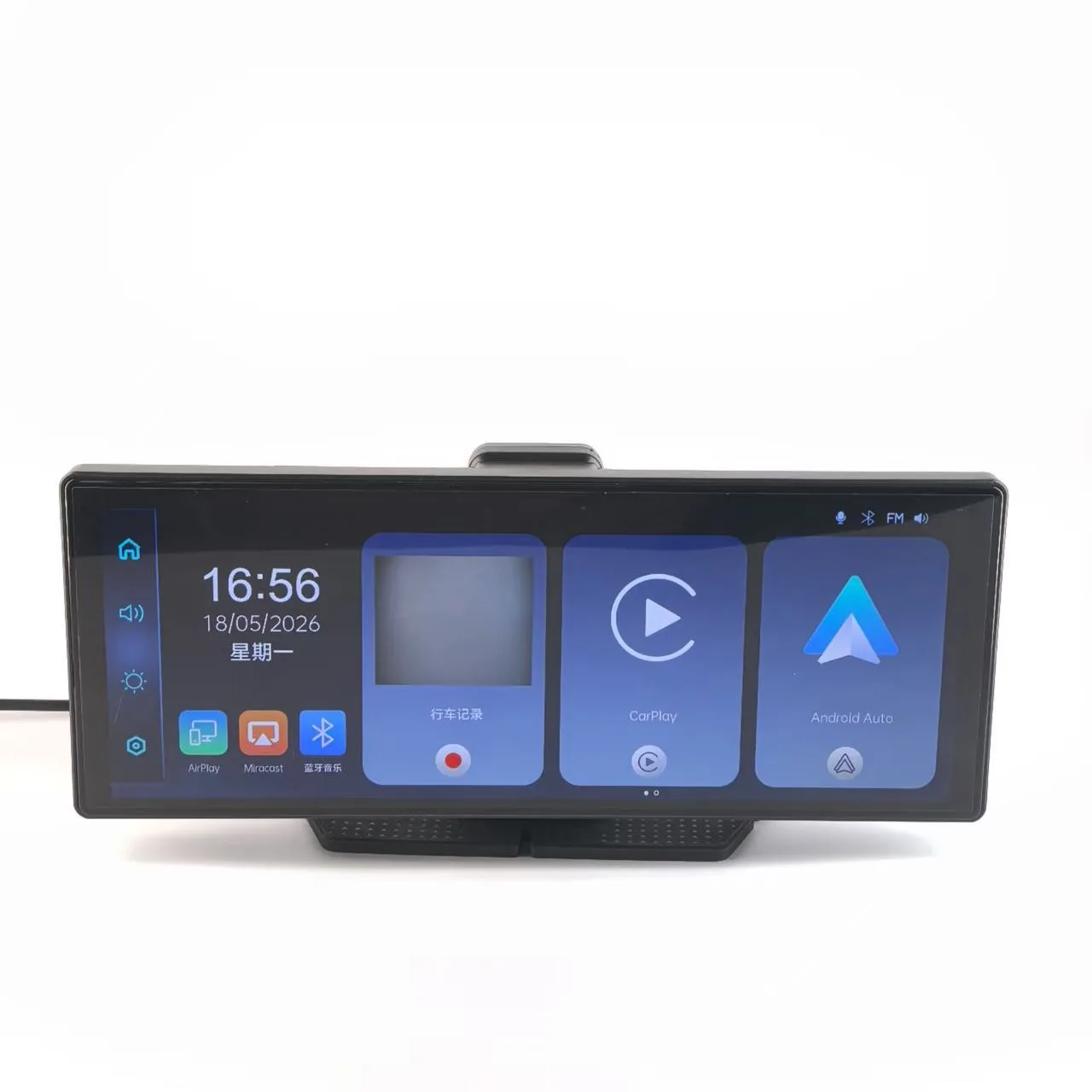 10.26'' Universal Portable Wireless Carplay Screen for Car with Android Auto Touchscreen Car Stereo System view 2