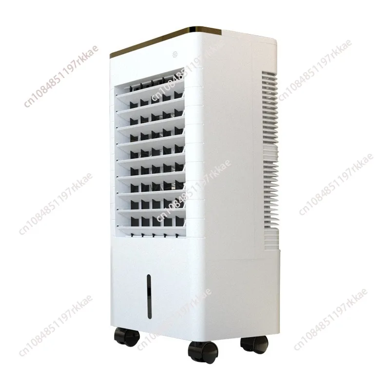 Evaporative Air Cooler Portable Swamp Cooler with Oscillating Function Ice Chamber & Remote Control for Home Dorm Office