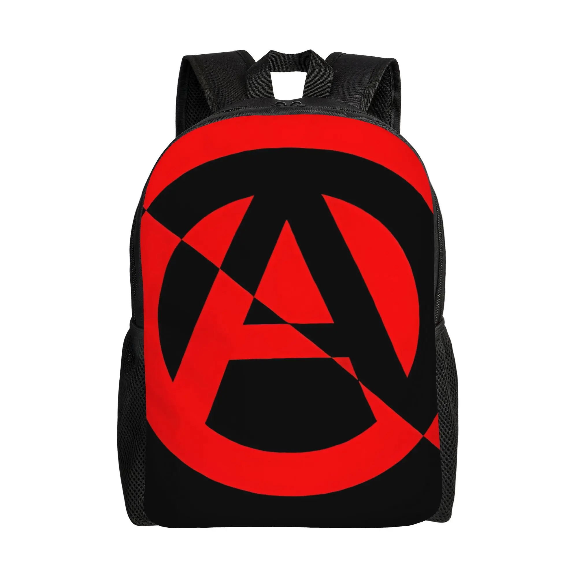

Anarchy Circle Anarchy Backpack Students Fashionable Large Capacity Schoolbag Back To School Season