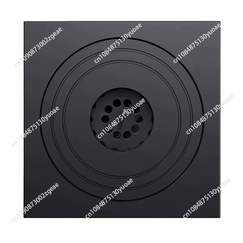 Square copper brass deodorant dual-purpose washing machine floor drain