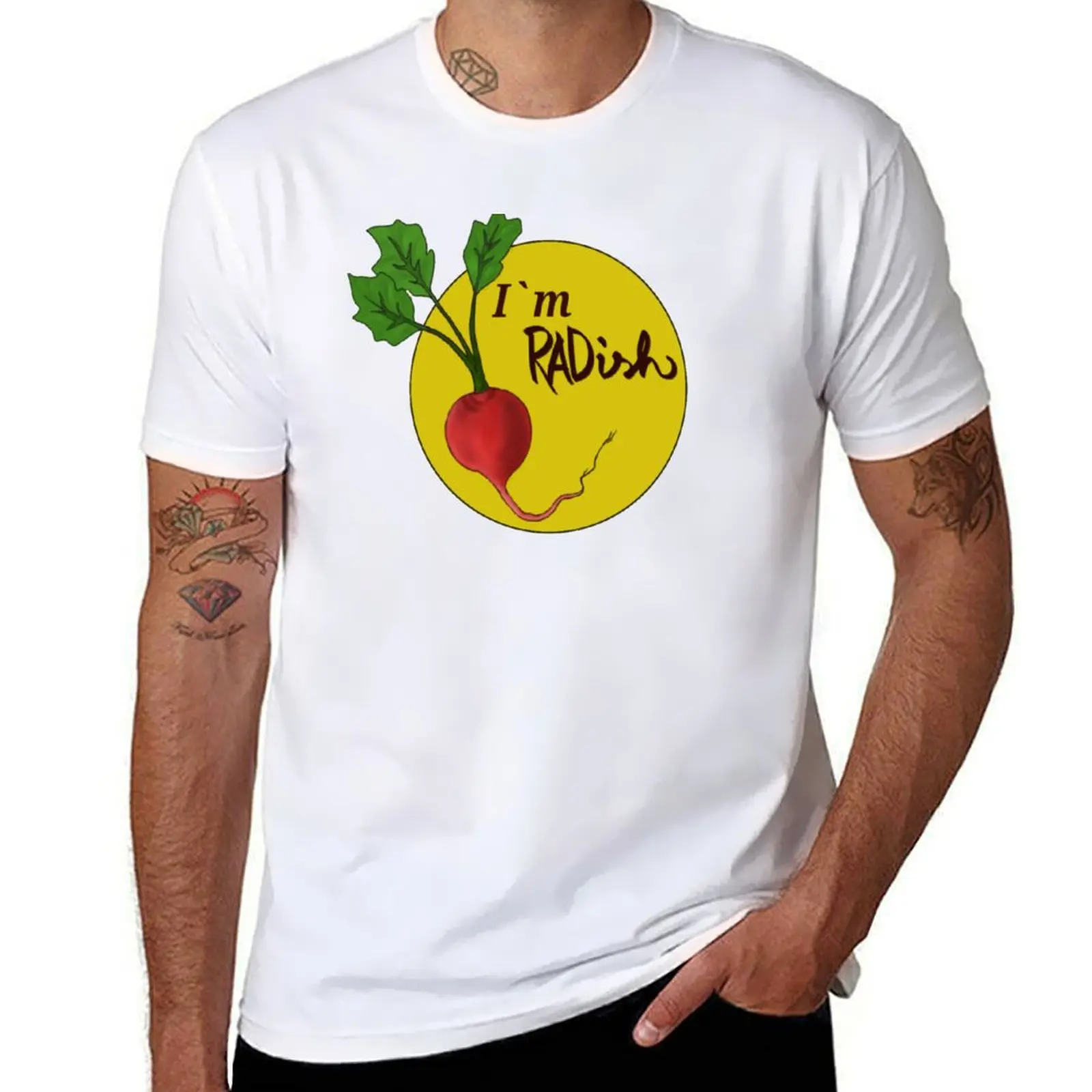 

I'm radish T-Shirt Big Size Loose Fit Tee Shirt