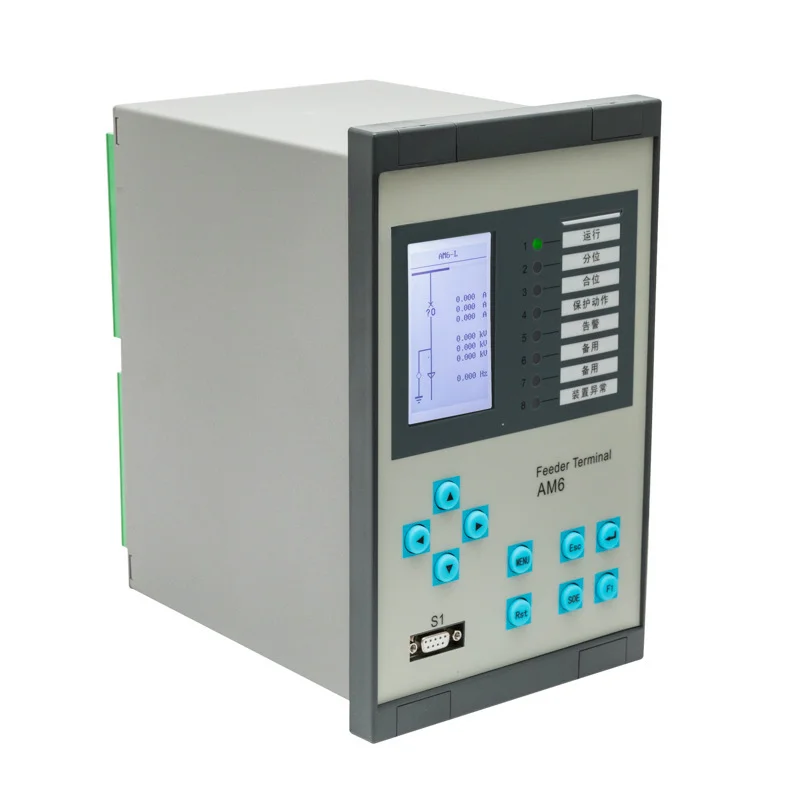 AM6 Line  Measurement and Control Device Buscouple Protection PT Disconnection  Breaker Remote Control Opening and Closing