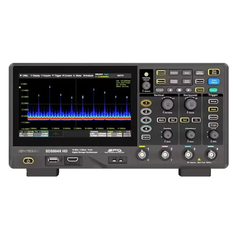 

SDS804X HD 12-Bit Digital Oscilloscope with 4CH Multimeter 100MHz Bandwidth