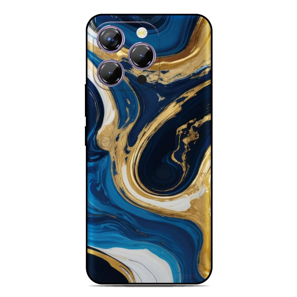 Funda con diseño de mármol para Motorola Moto E13 G82 ThinkPhone G7 G8 Lite G Play Power Stylus 2022 One Action Vision Macro Phone