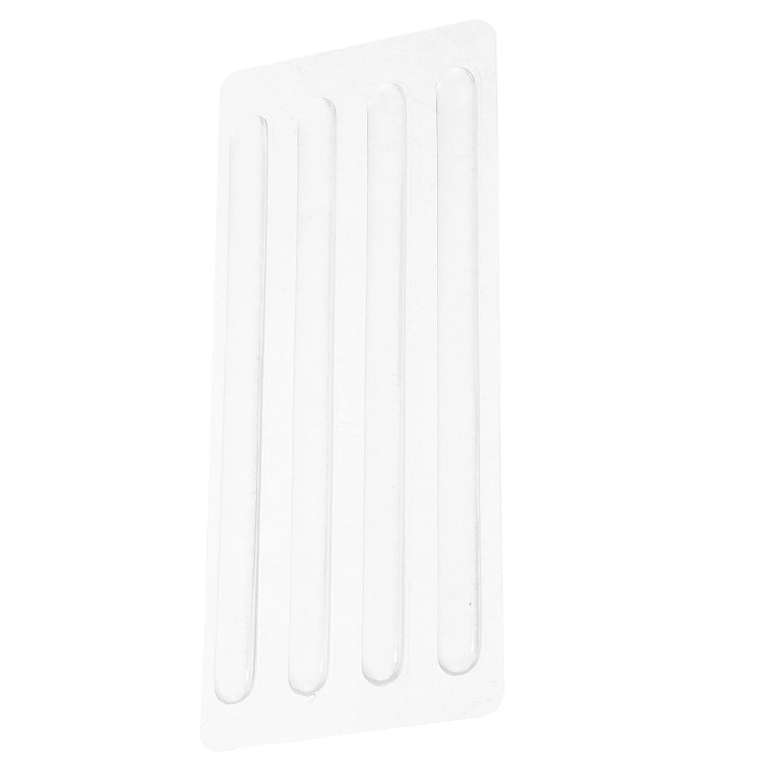 

4Pcs Clear Silicone Thin Adhesive Foot Stickers Soft Cushion Anti-Slip Shoes Pads Prevent Fatigue