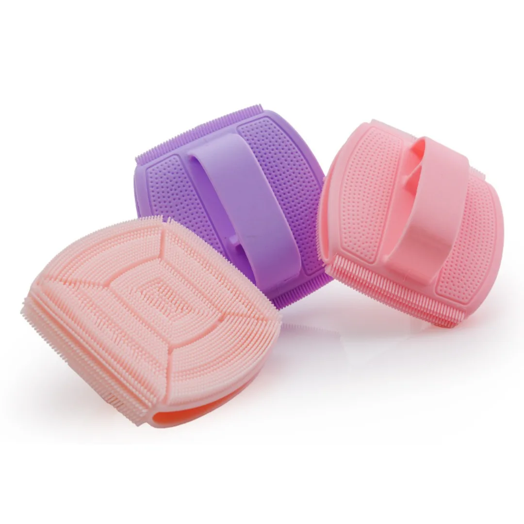 

Silicone Face Wash Brush Cleaner Shampoo Brush Soft Hair Wash Shampoo Comb Facial Cleaning Brush Scrubber Massage Bathing Tools