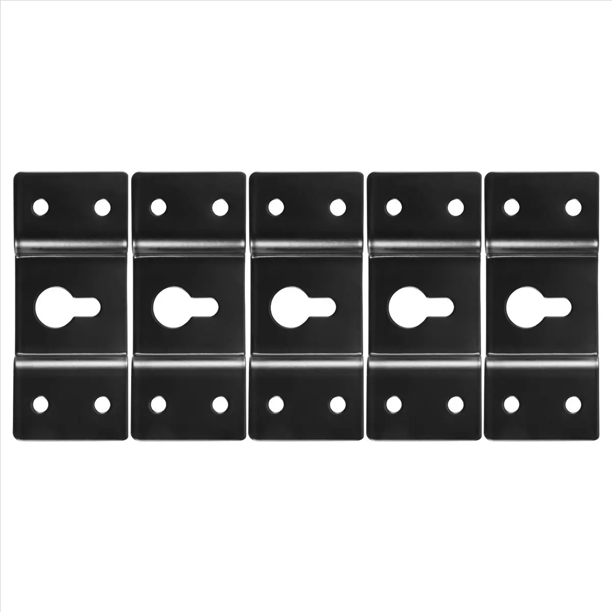 L79A DIY Audio Sound Box Speaker Wall Mount Iron Hook Hanger Plate 5PCS - view 2
