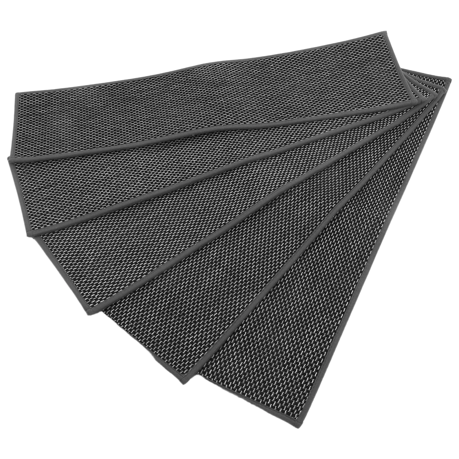 

5pcs Non-Slip Treads Self-Adhesive Anti-S Step Pads For Indoor Wood Stairs Safety Mat Elders Pets Tread Covers Removable