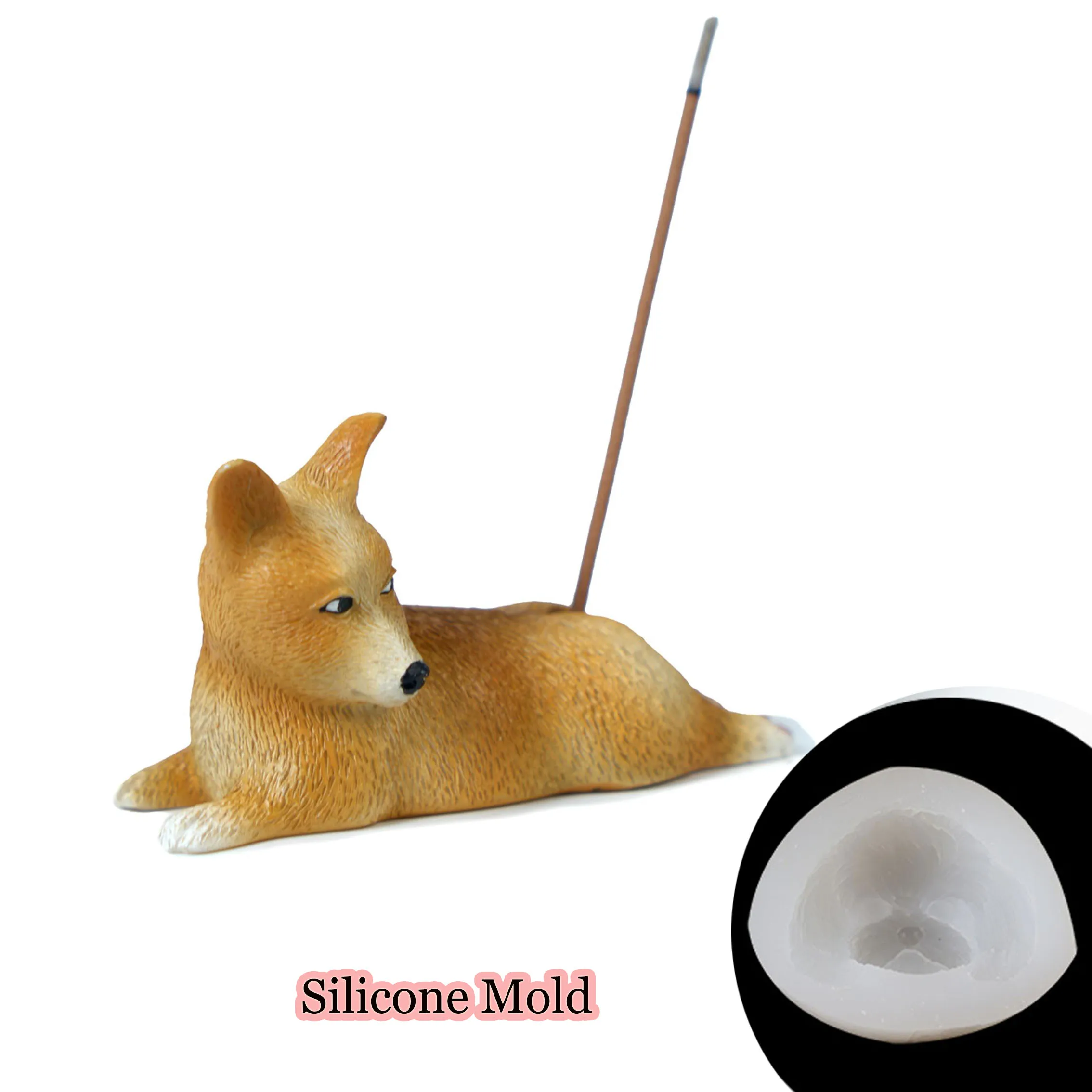 

Симпатичный держатель для благовоний из смолы с милыми животными, силиконовая форма, мини-подставка для палочек из сандалового/гарева, сделай сам, ароматическое ремесло, домашний декор, изготовление подарков