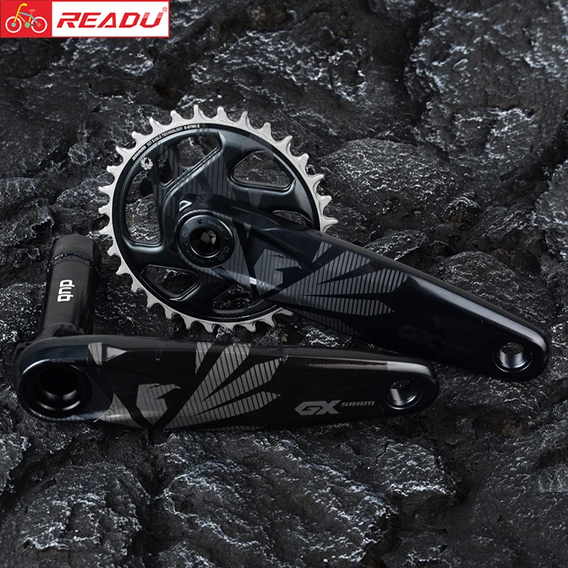 READU 2022 Mountain Bike GX Crank Sticker AM DH Crank Decal Bike Stickers Bike Accessories