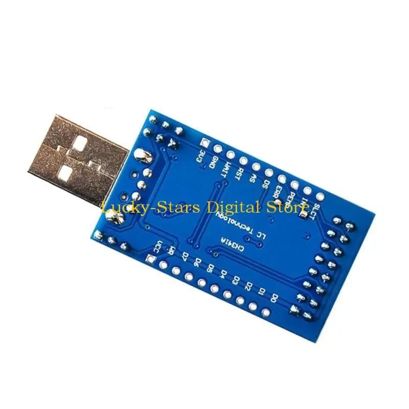 T3EE USB naar UART IIC ISP I2C CH341 Programmeur Converter Parallel Port Converter On-Board EPP Parallel-adapteromzetter