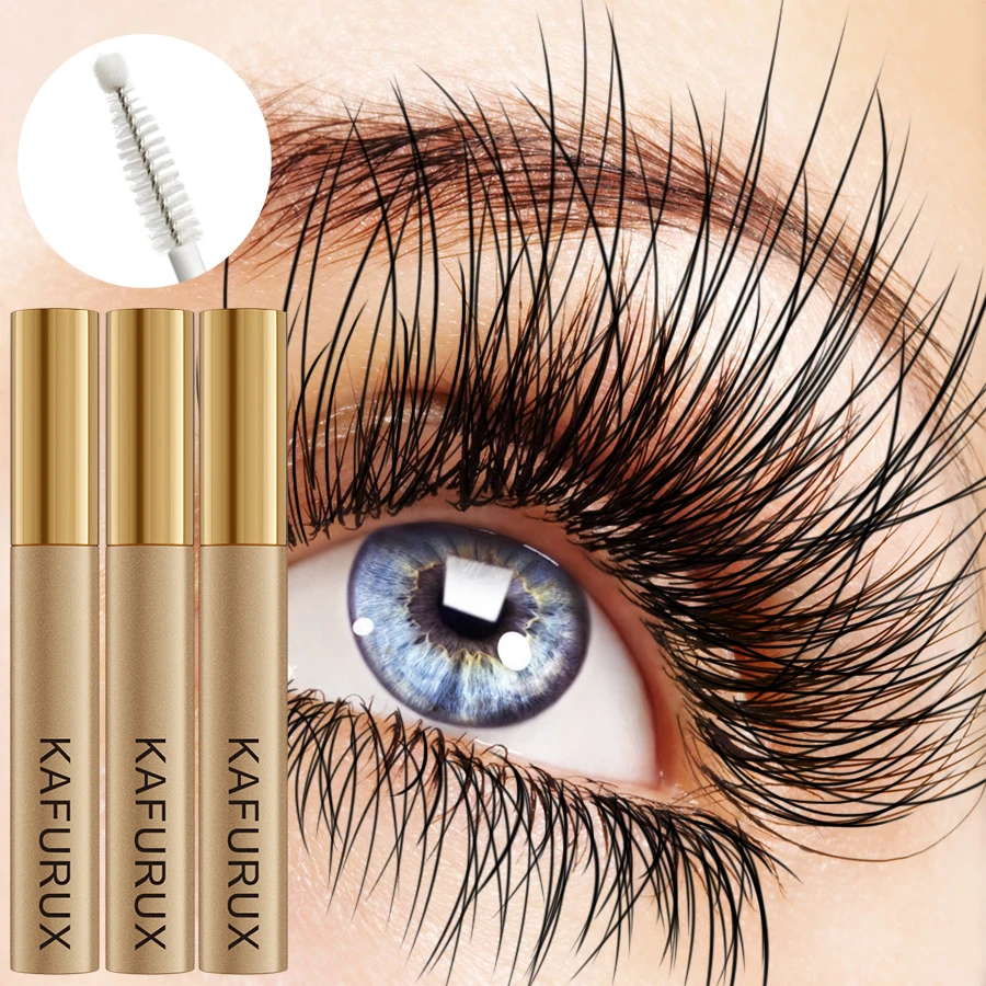 Suero potenciador de pestañas o cejas nutritivo, ingredientes naturales para cejas más largas, más gruesas, maquillaje coreano, 3 uds.