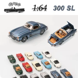 GFCC 1/64 300SL Roadster Model Car Vintage Sports Cars High Performance Diecast Toy Station Vehicle with Display Box