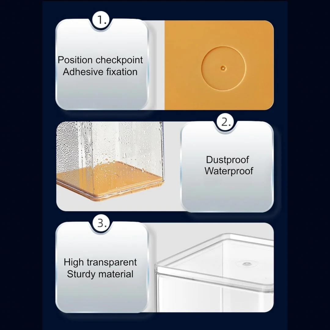 Boîte de rangement d'affichage de figurines haute transparence, 12 pièces, stockage individuel, Compatible avec les grandes marques de briques et poupées Pop Mart