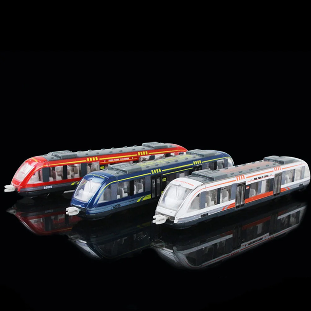 

2pcs Kids Electric Simulation Alloy Train Playthings For Children Preschool Classroom Gift Toddler Train Set Ages 3-8