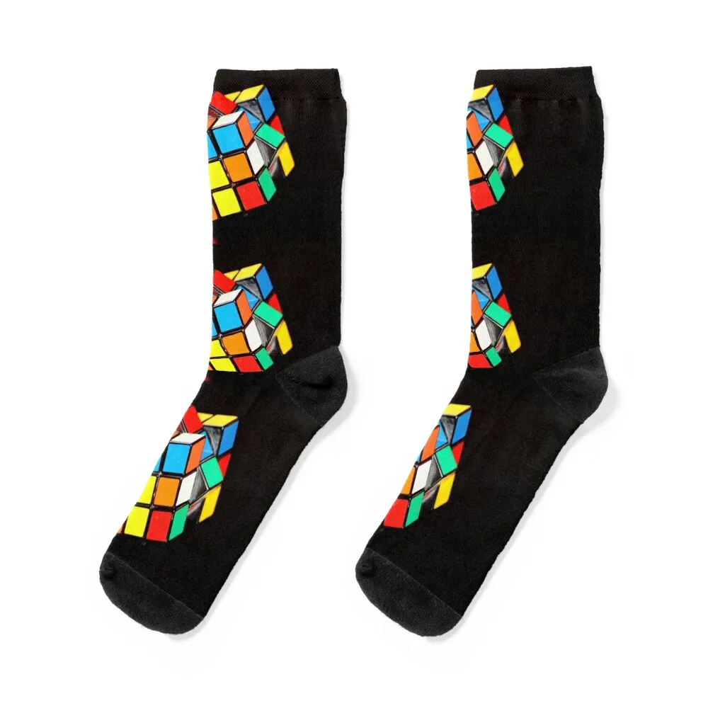 

Rubik's World Socks Soccer crazy cotton new in's Ladies Socks Men's