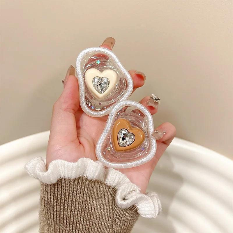 

Кронштейн подушки безопасности для телефона Love Water Diamond Love Wind Pearl Circle Настольная подставка для наблюдения подходит для IPhone 17, подставка для телефона