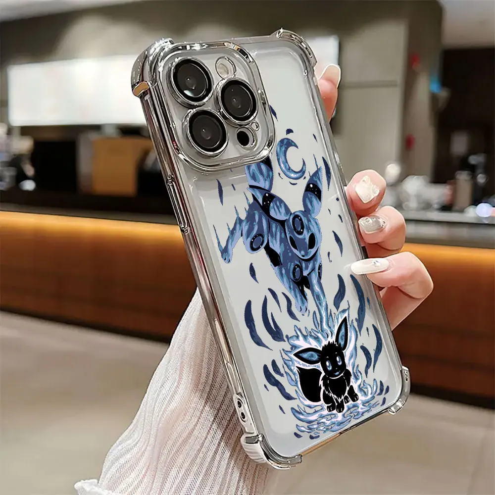Shockproof Case For Xiaomi Redmi 12C 13C 14C 15C 15A Note 15 14 Pro Plus 13 12 11 Pro 5G Cover Umbreons Eevees P-Pokemons Anime view 4