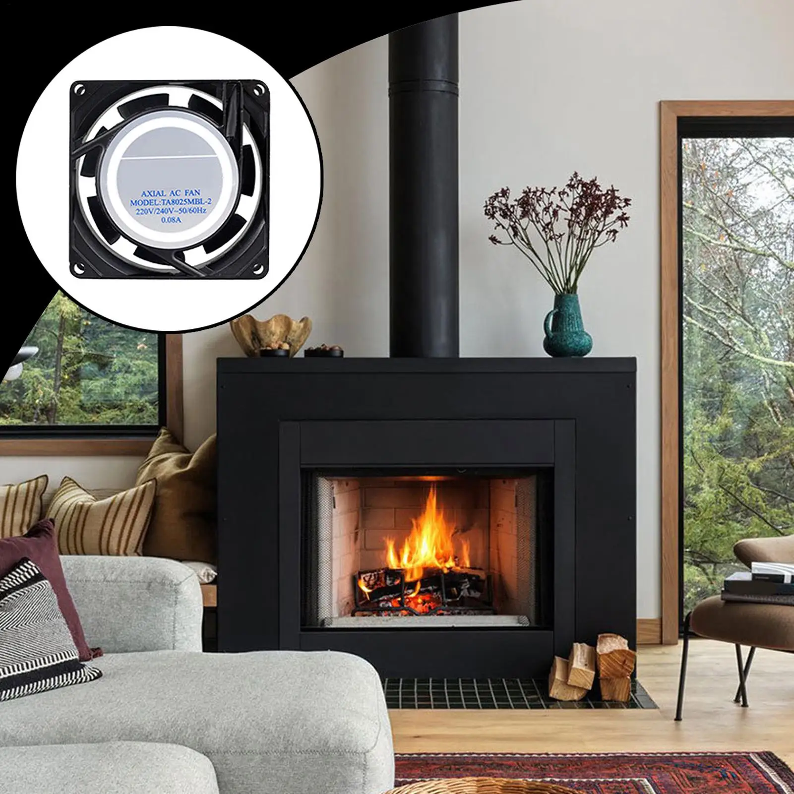 Thumbnail 2 - #40 Compare Wood Stove Fans Before You Buy