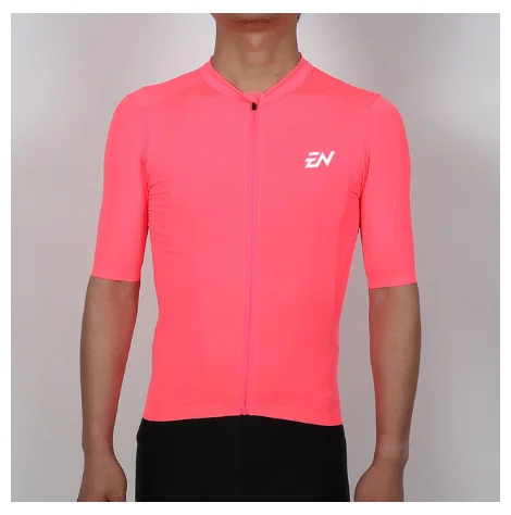 ENCYMO-Ropa de Ciclismo para Hombre, traje de piel, Maillot de verano para bicicleta de montaña y carretera