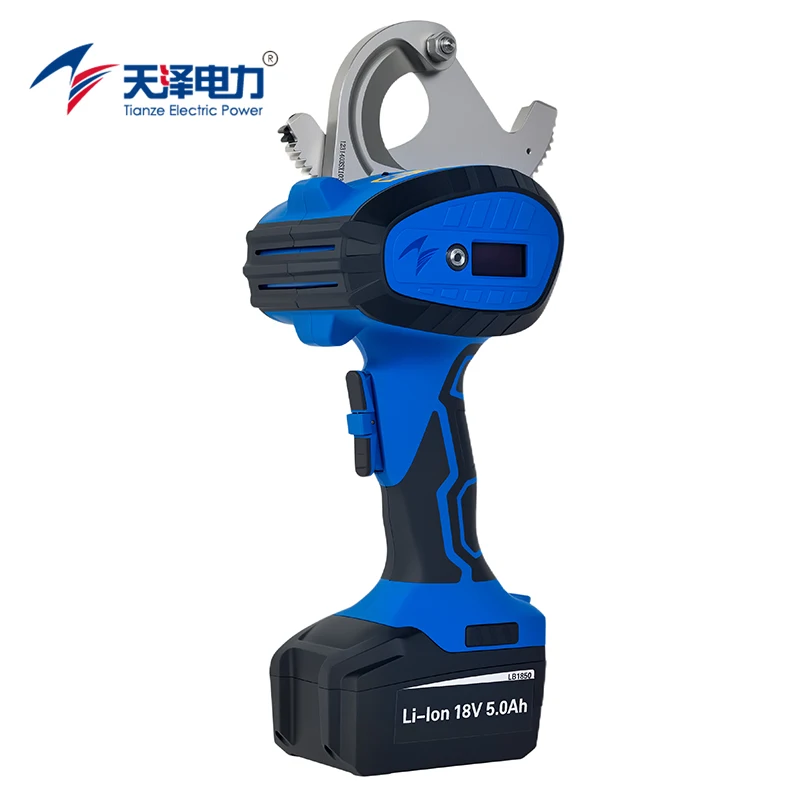 NBMC-50 Battery Operated Ratchet Cable Cutter Hydraulic Tools For Stranded Copper Aluminium Conductor Cable Up To 50mm Dia