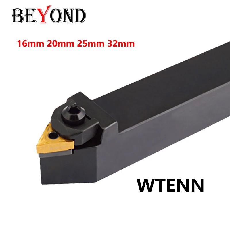 

BEYOND WTENN 16x16 WTENN1616H16 WTENN2020K16 WTENN2525M16 WTENN3232P16 External Turning Tool Holder WTENN2525M22 Machine CNC