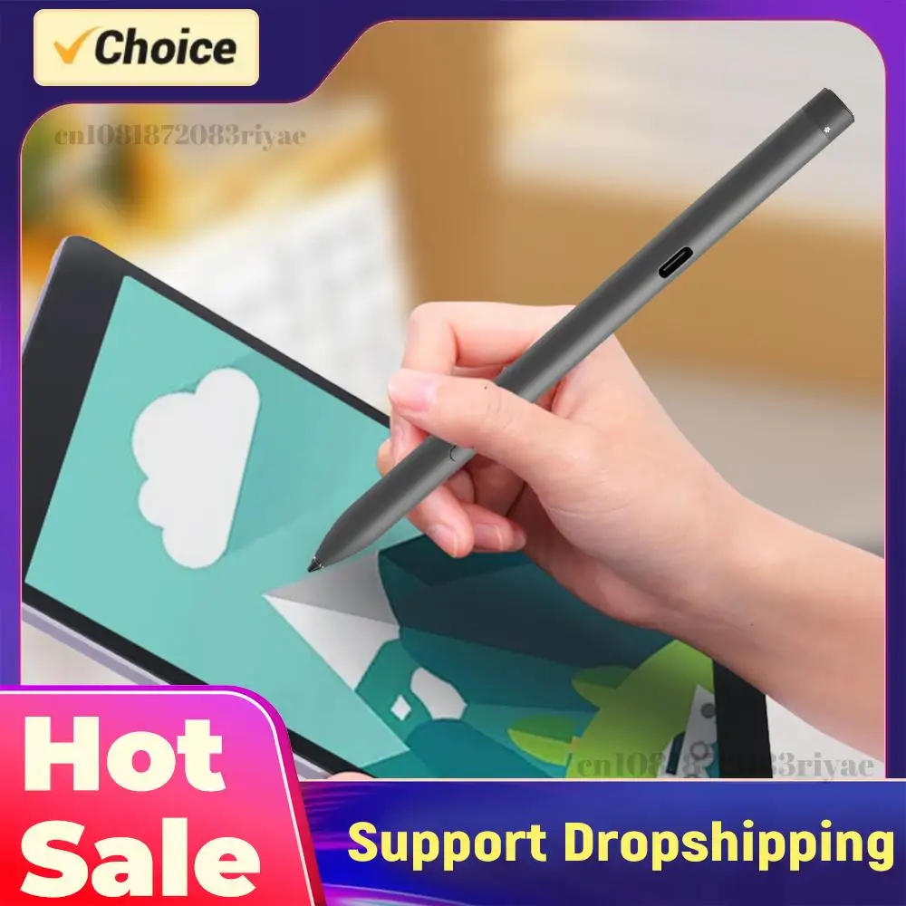 

Перезаряжаемый активный стилус PN7522W с функцией отклонения ладони, сенсорная ручка для планшетов и сенсорных экранов, совместимый с Dell Latitude 5310 2-в-1