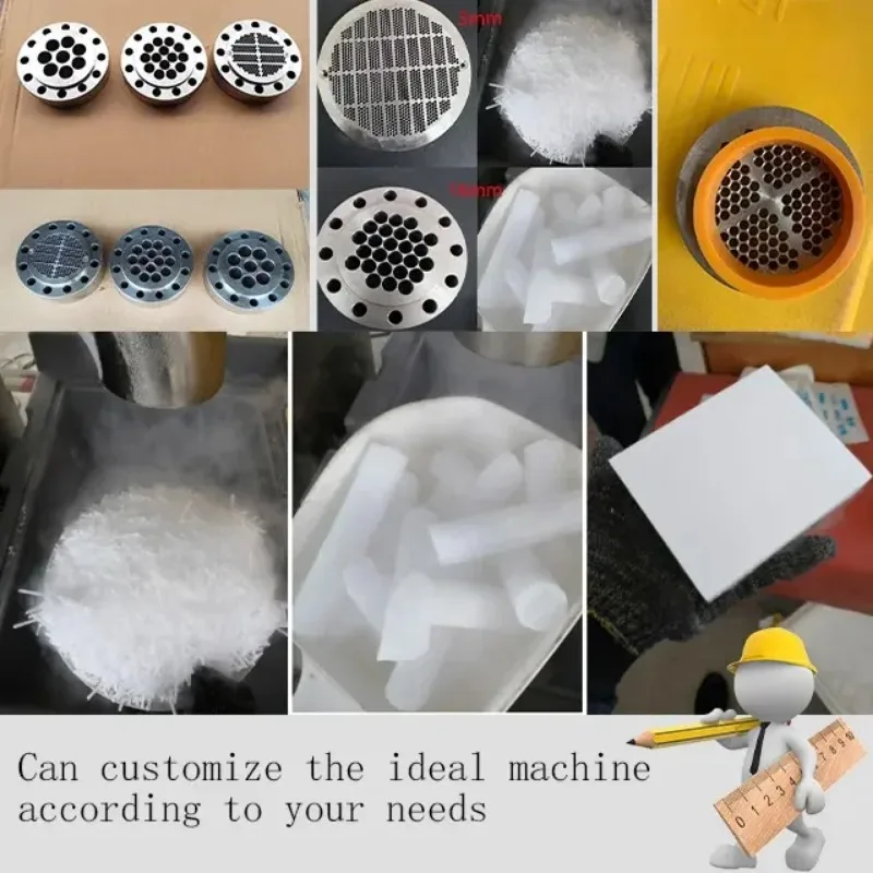 Efficient Price of Dry Ice Machine Manual Mini Dry Ice Pelletizer Machine Dry Ice Pellet Machine