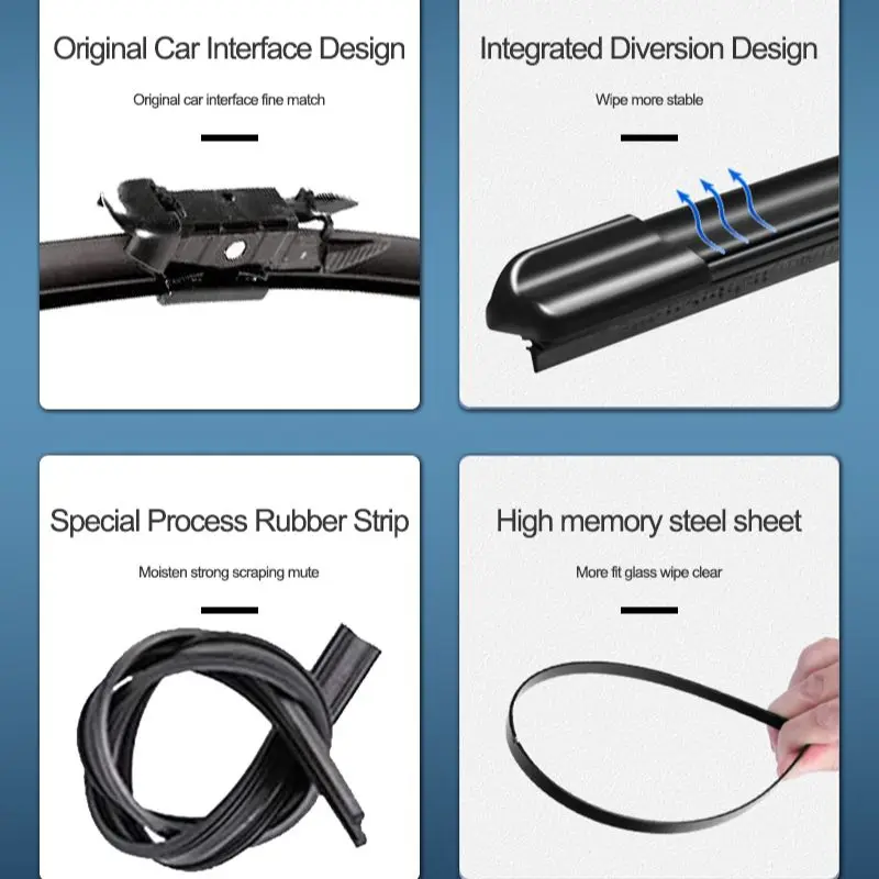 Car Front Wiper Blade For Mercedes Benz A-Class W176 2013~2015 Windscreen Windshield Accessories Window 2013 2014 2015