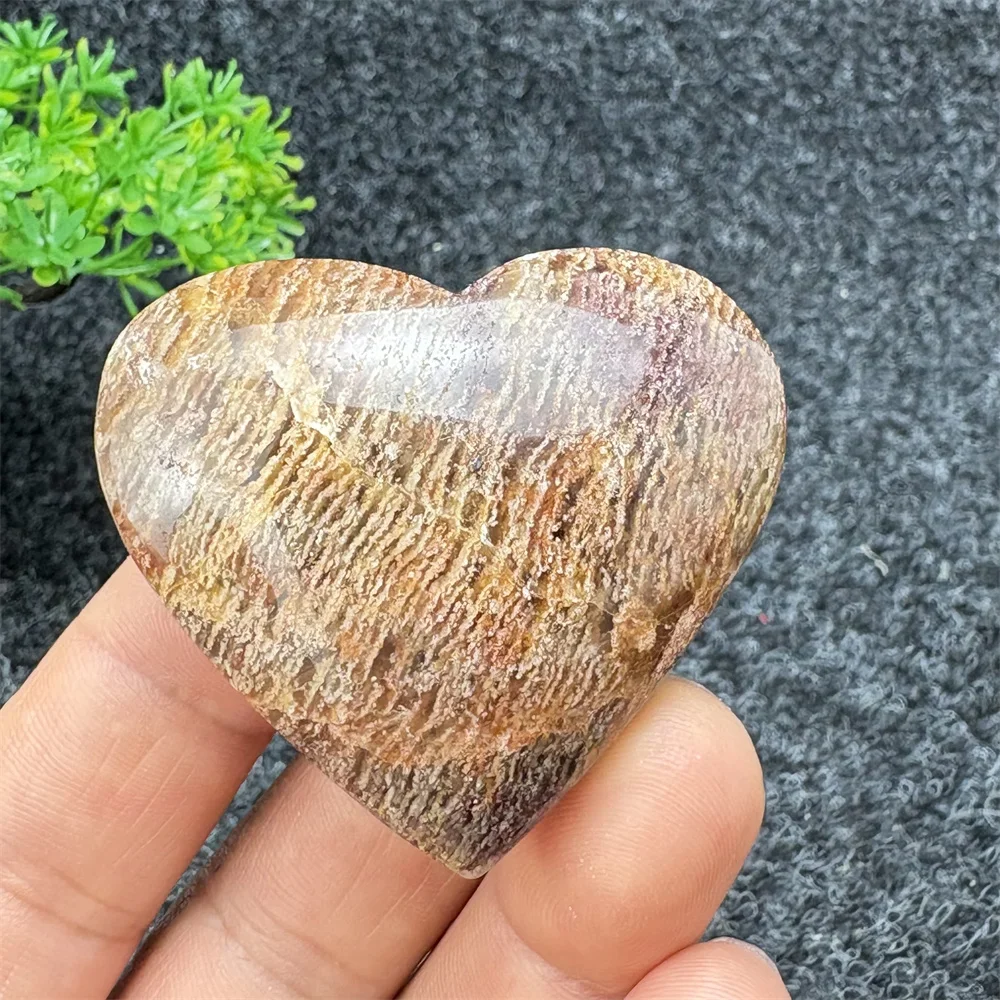Natural White Crystal Layered Ghost Heart Shape Home Decor Ideal for Witchcraft Rituals Holiday Gifts