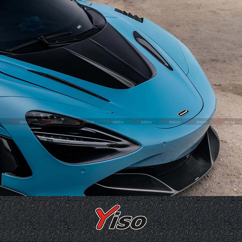 

Suitable for dry carbon fiber Modified encirclement engine hood hood and headcover of the McLaren 720S RYFT