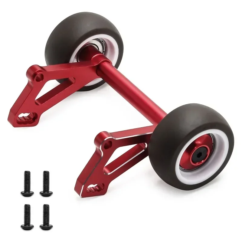 FOR  ARRMA 1/8 OUTCAST KRATON V6 Red Eye Card Collection W257 Aluminum Alloy Front Wheel