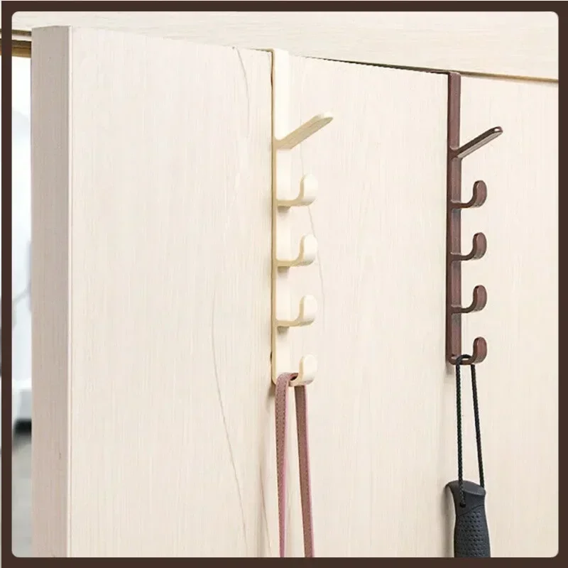 

New Multi-purpose Five-segment Hooks Storage Household Hook Rack Organizer Clothes Coat Hat Bag Hanger Holder Hot Sale