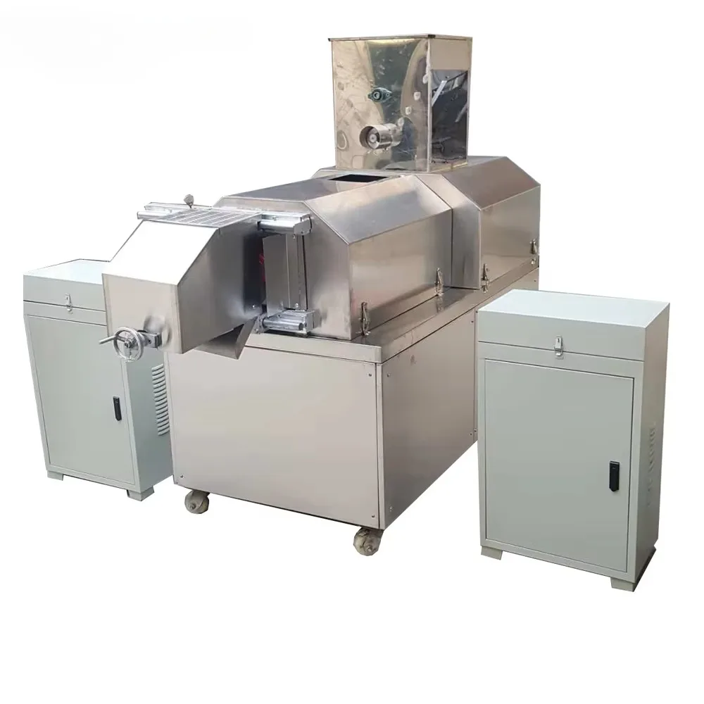 Ring Extrusion New Automatic Small Chip Corn Granules Corn Puffing Machine Ball Making Rice Extrusion Puff Mini Snack Machine