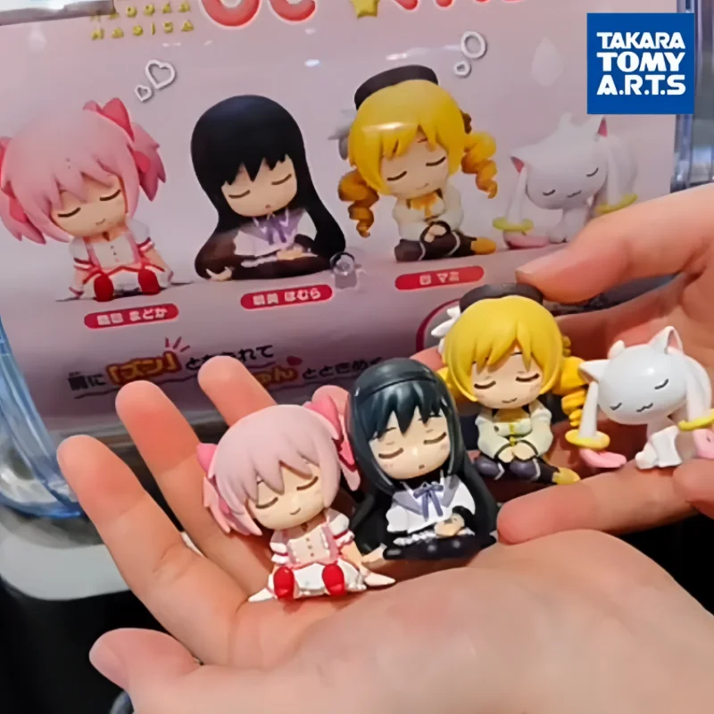 Takara Tomy Puella Magi Madoka Magica Gashapon Mini Figure Kaname Madoka Akemi Homura Mami Tomoe Desktop Decoration Ornament