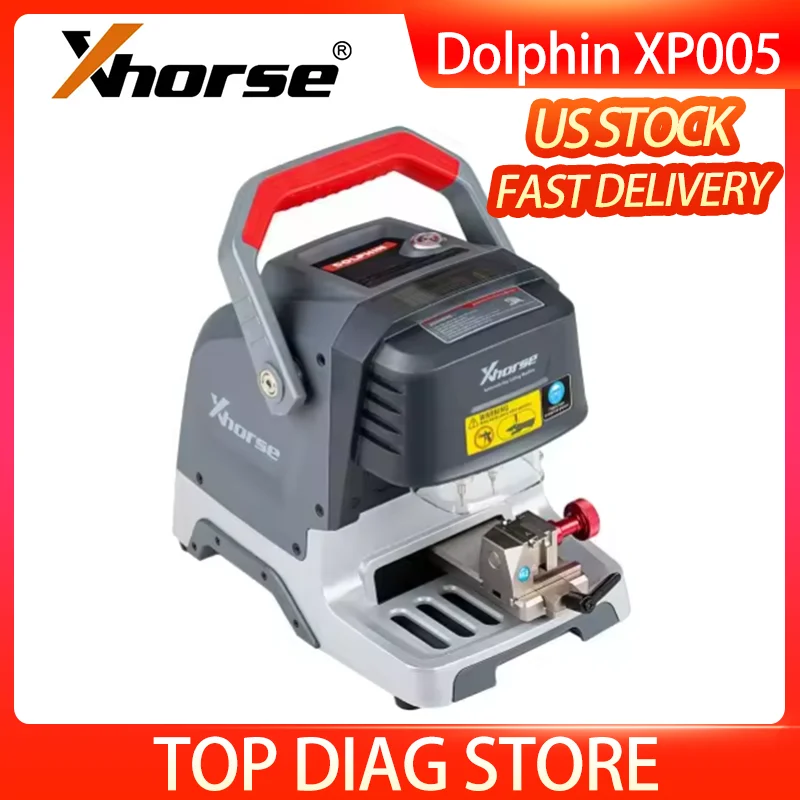Xhorse 1st Generation Dolphin XP005 Automatic Key Cutting Machine Universal Key Duplicating Machine For Automotive Locksmiths Without High-Definition Digital Display Screen